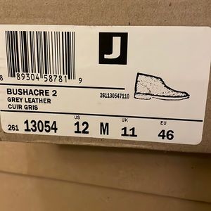 Clarks Bushacres all leather gum sole!